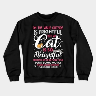 Merry Catmas. Cats Christmas Gift. Crewneck Sweatshirt